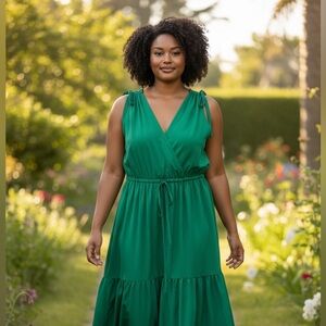 Calvin Klein Maxi Plus Size Dress  18w PTP 23-26”